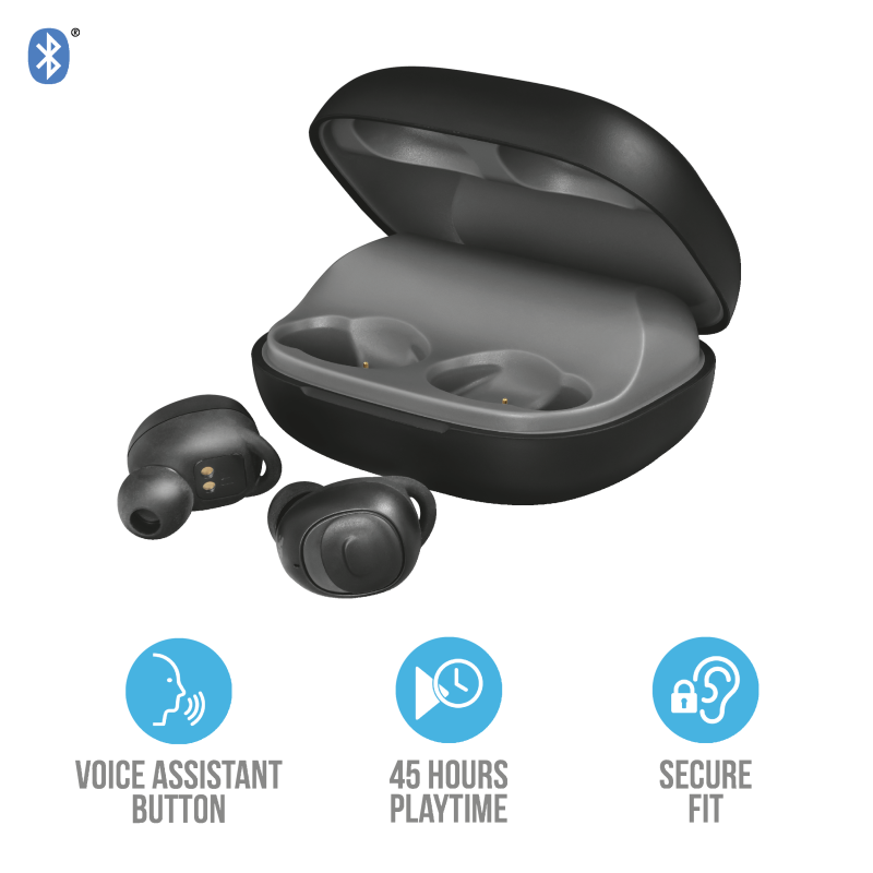 Audifonos Earphone Trust Duet Xp Pro TWS Bluetooth 5.0
