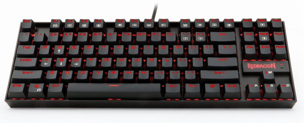 Teclado Mecánico Redragon Kumara K552-SP Red Light Edition