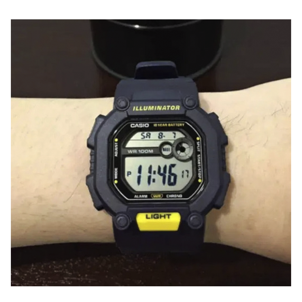 Reloj Casio de Hombre W-737H-2Avdf Classic Line Digital Azul