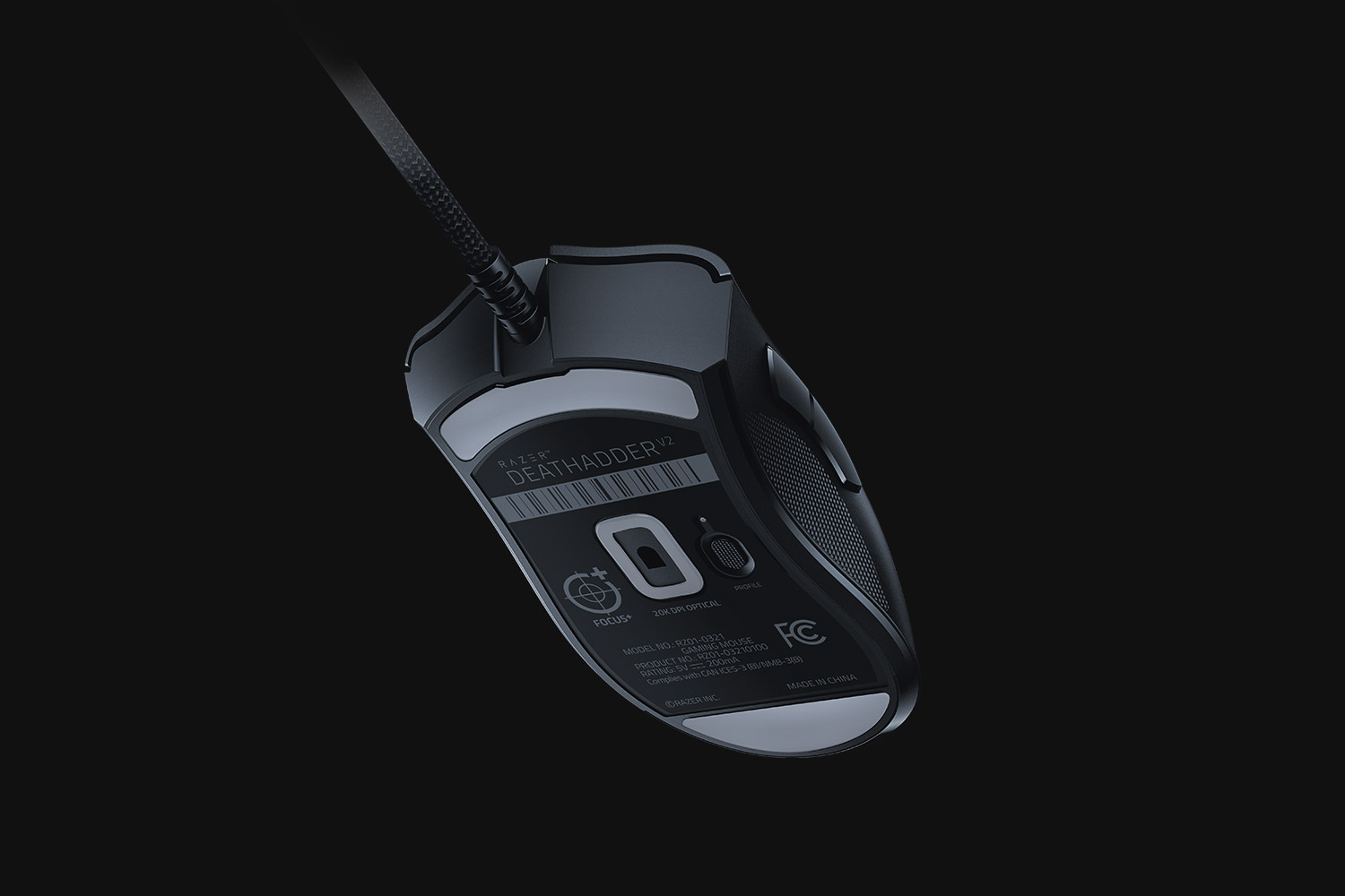 Mouse Razer Gamer Deathadder V2 Ergonomic Pro