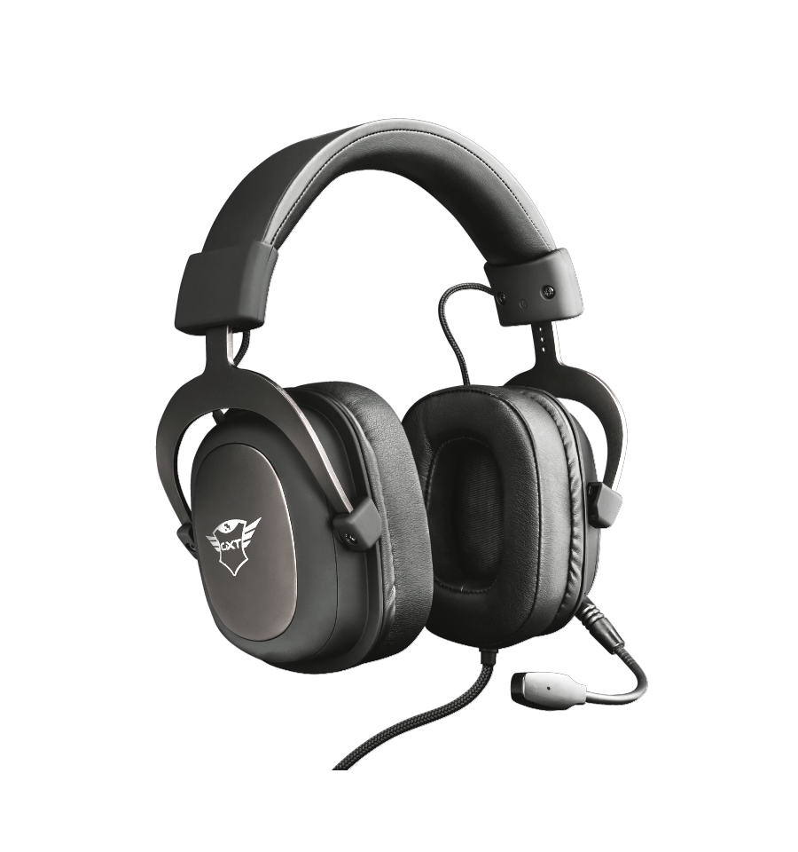 Audifonos Gamer Trust Zamak Gxt 414 Multiplataformas 53mm