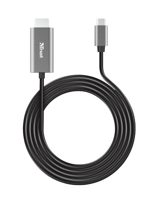Cable HDMI a USB C Trust Calyx 4K Profesional 1.8m Hz