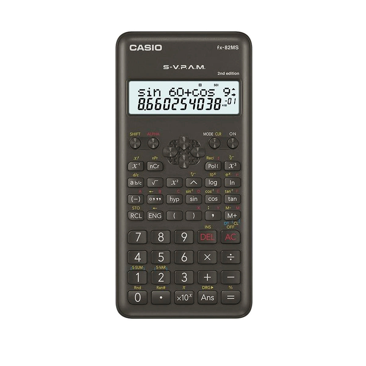 Calculadora Científica Casio Fx-82MS Vers. II 240 Funciones