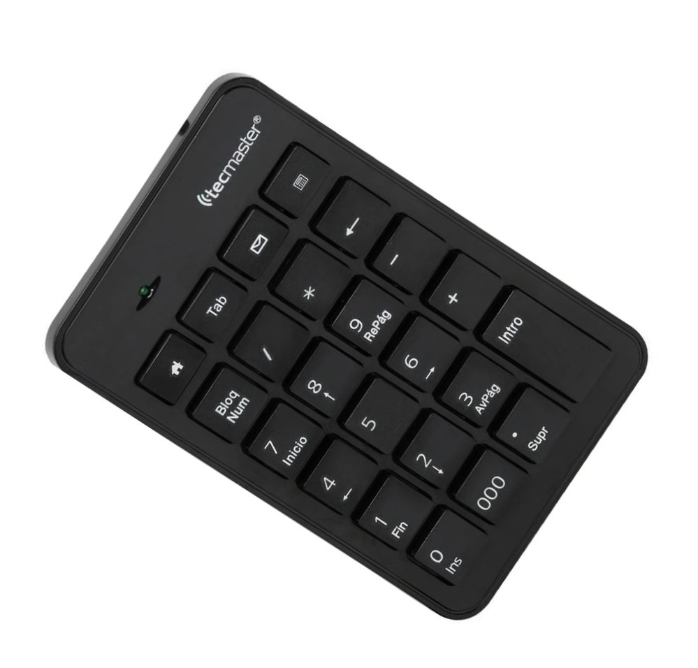 Teclado Numérico USB Profesional de Teclas Planas TM-100504