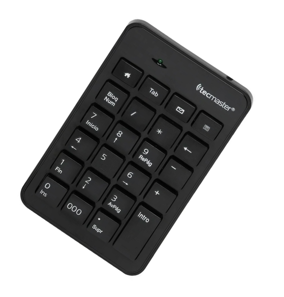Teclado Numérico USB Profesional de Teclas Planas TM-100504