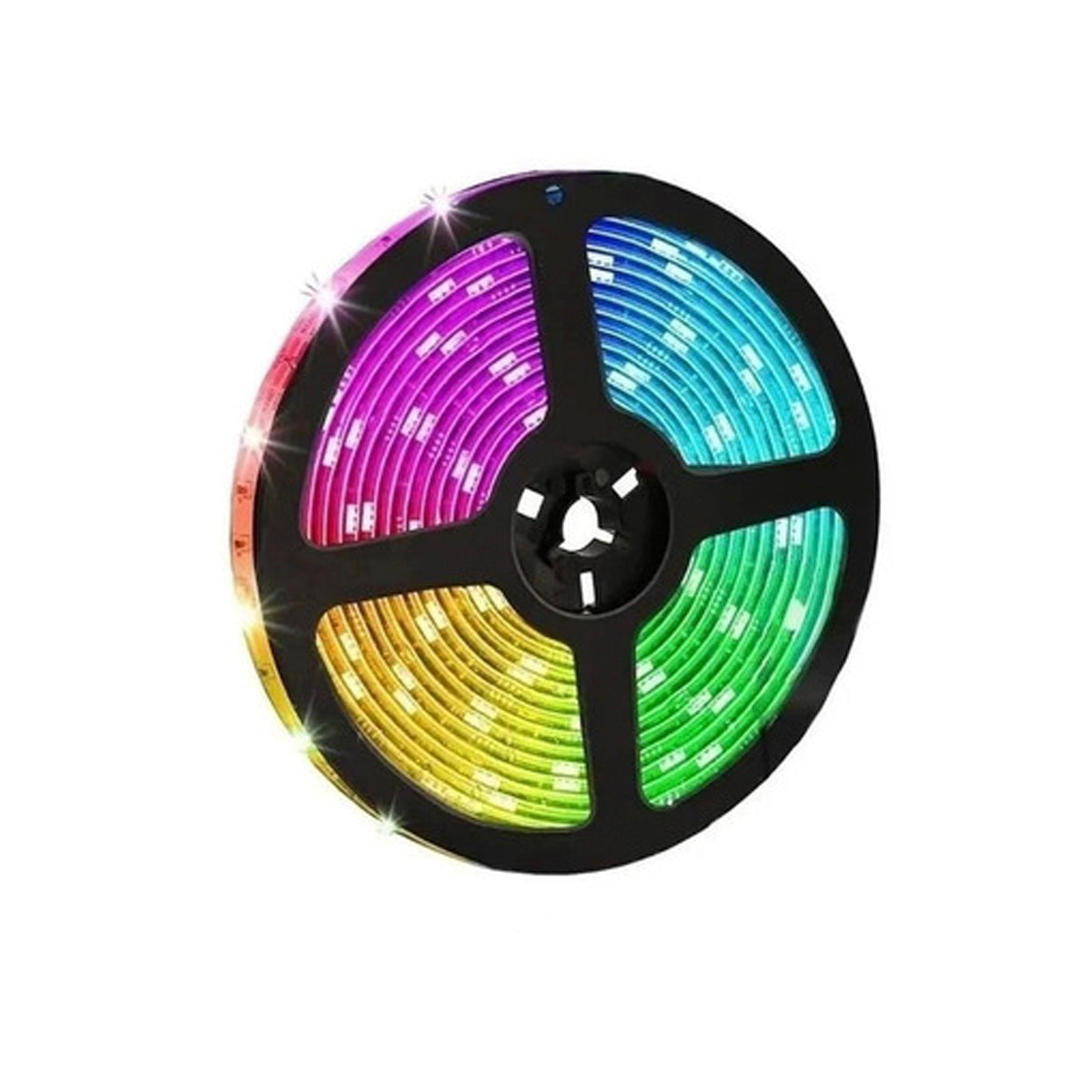 Kit Tira de Luces LED FULL RGB High Power 5 Metro + Control
