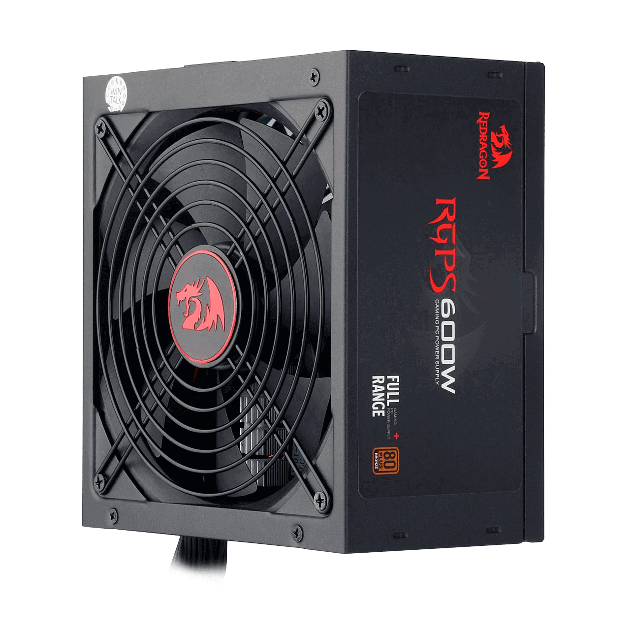 Fuente De Poder Gamer Redragon 600W 80 Plus Ultra Estable