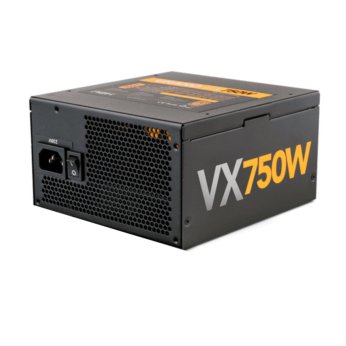 Fuente De Poder Gamer Urano 750W 80 Plus Atx