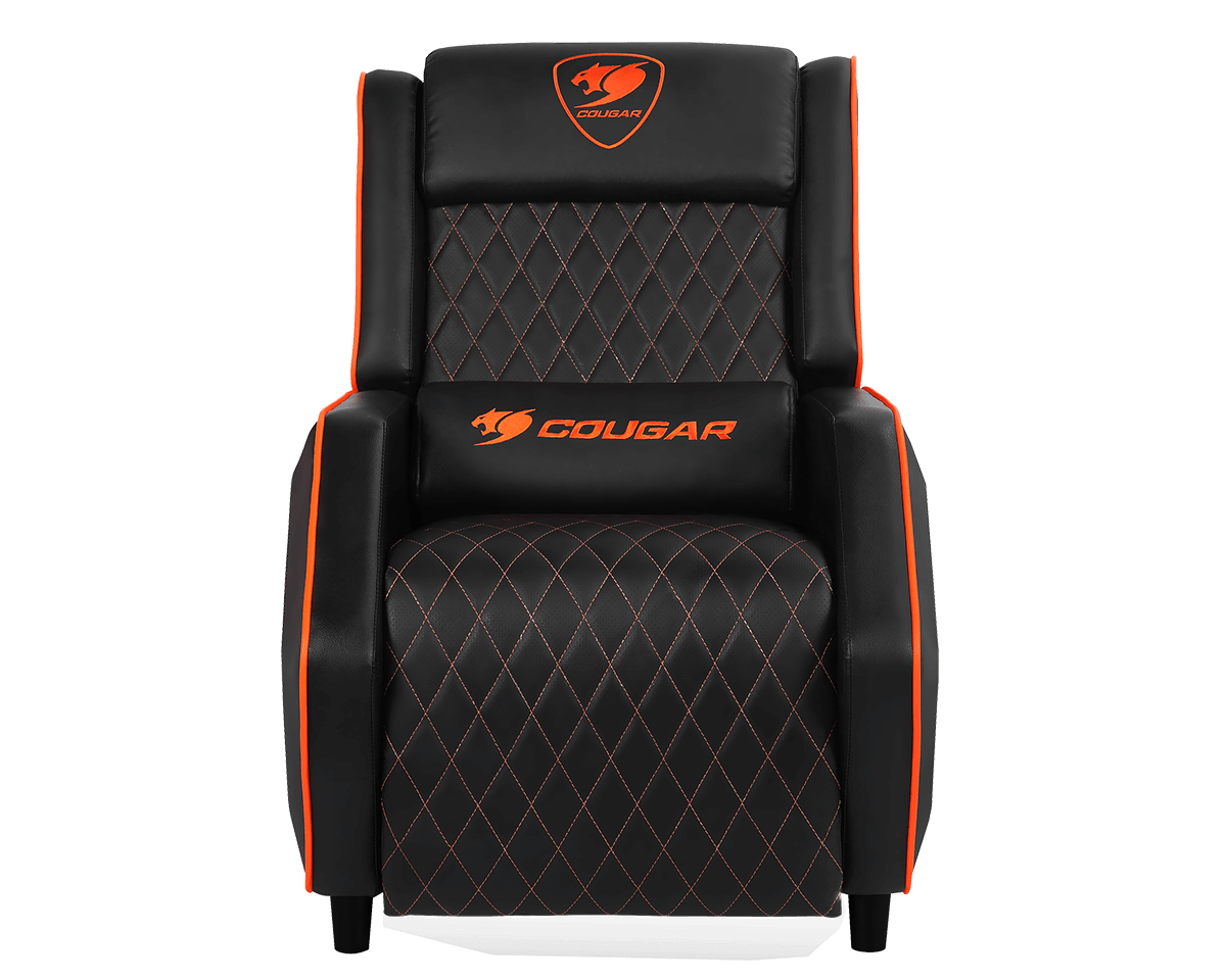 Silla Gamer Cougar Rangers Black Orange Sofa Premium Edition