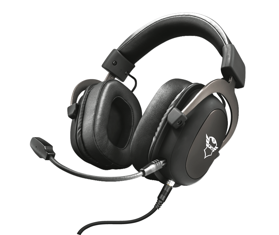 Audifonos Gamer Trust Zamak Gxt 414 Multiplataformas 53mm
