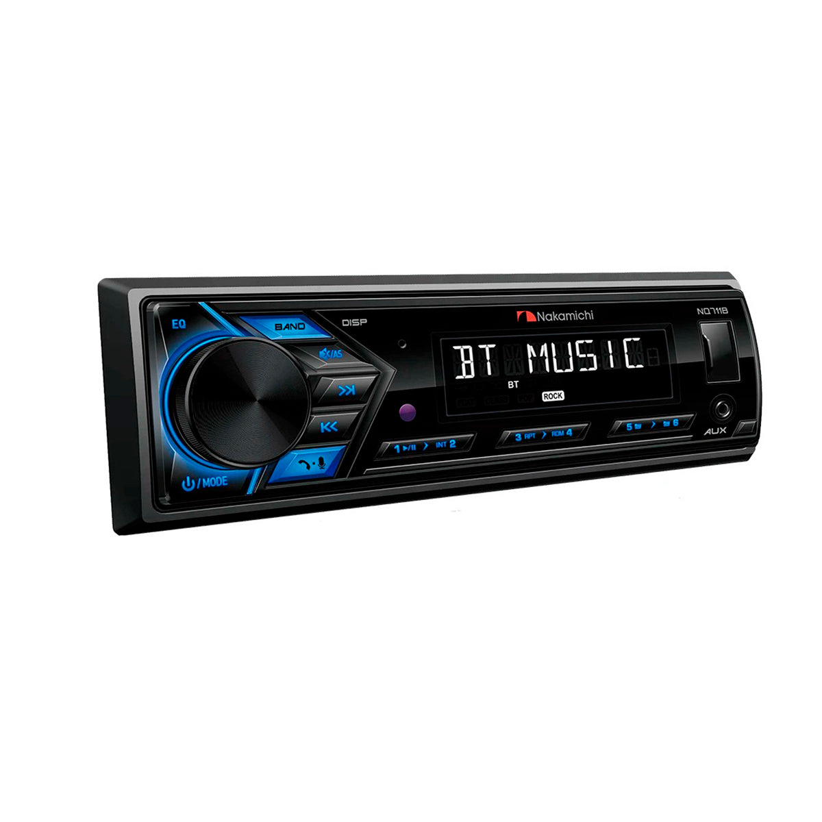 Radio De Auto Nakamichi 1 Din Bluetooth/ Usb Premium Nq711B