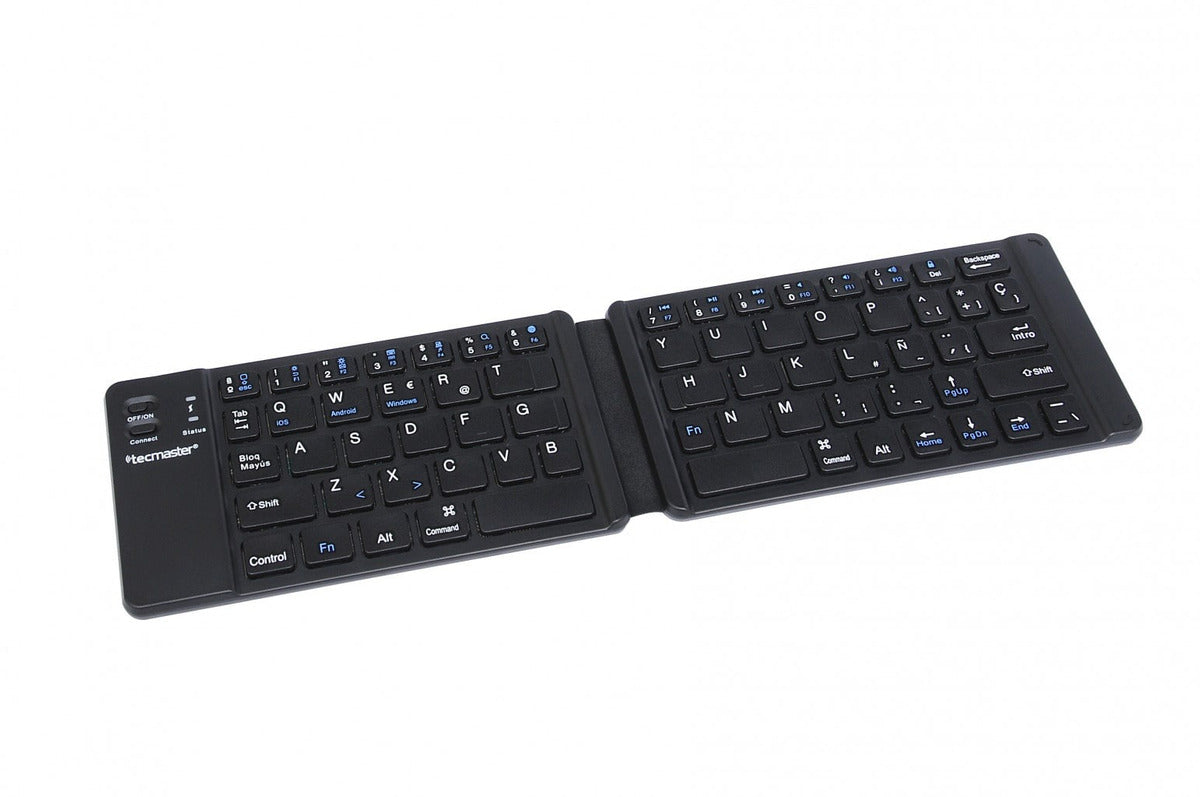 Teclado Bluetooth Plegable + Soporte+ Funda Tecmaster 100505