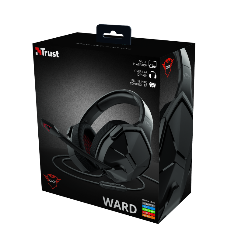 Audifono Gamer Trust Ward Multiplataformas Gxt 4371