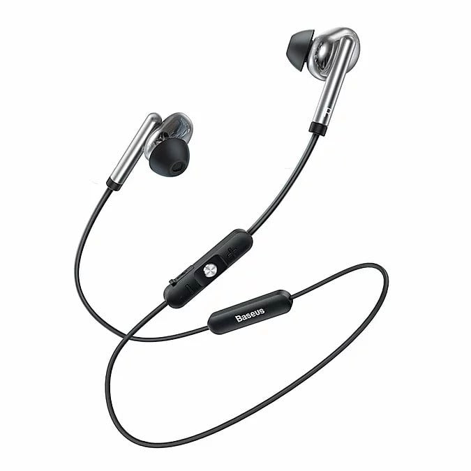 Audifonos Baseus Encok S30 In Ear Plateado Ngs30-0S