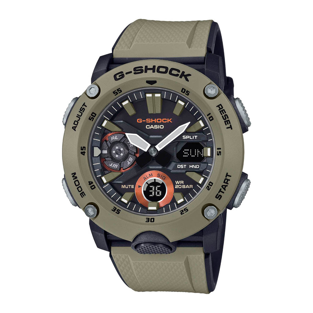 Reloj Hombre G-Shock Ga-2000-5Adr