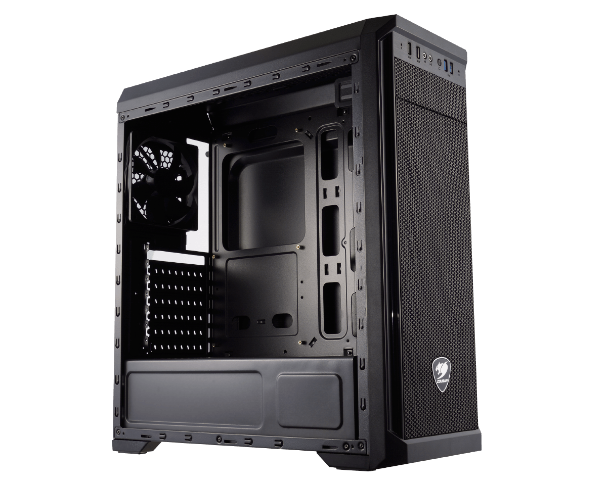 Gabinete Cougar Mx330-G con Vidrio Lateral Templado