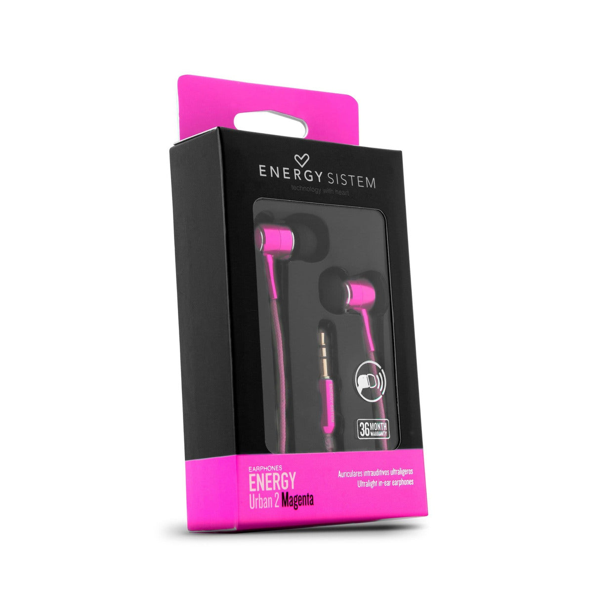 Audifono Energy Sistem Urban 2 Rosado