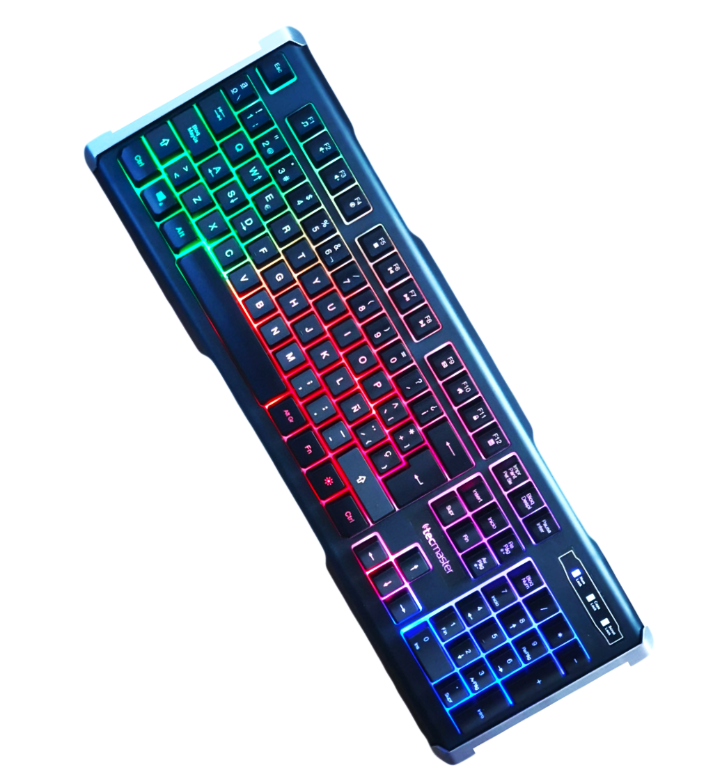 Teclado Gamer RGB Tecmaster para PC/ PS5/ PS4/ XBOX LK100D