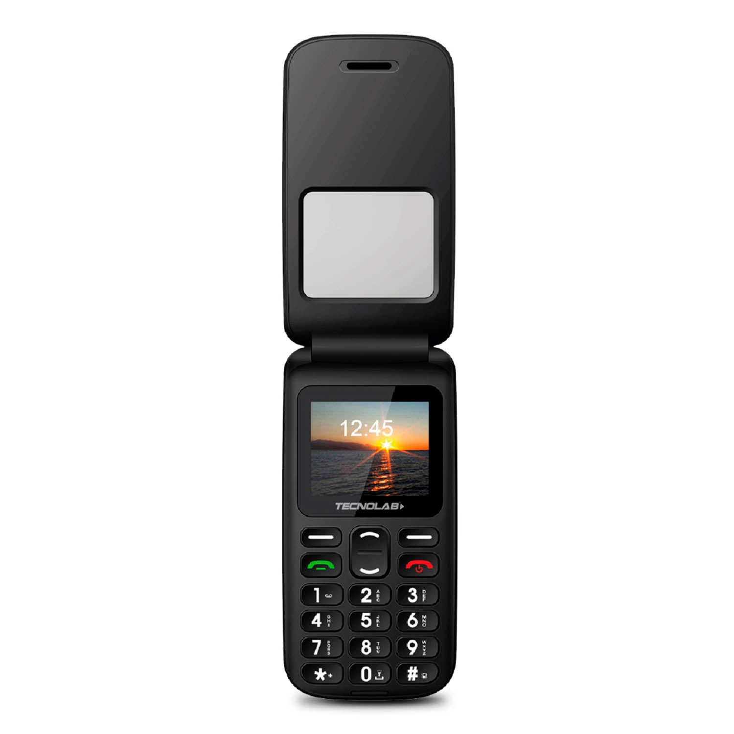 Celular Senior Para Adulto Mayor S.O.S Tecnolab 3G Tl038 Black