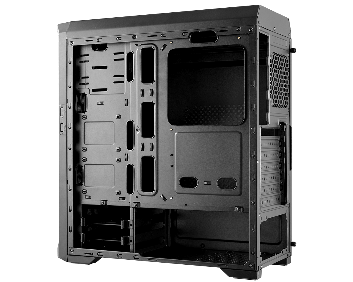 Gabinete Cougar Mx330-G con Vidrio Lateral Templado