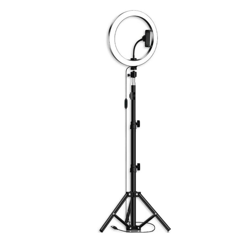 Aro Anillo De Luz 26Cm + Tripode De 200Cm Led Regulables Pro