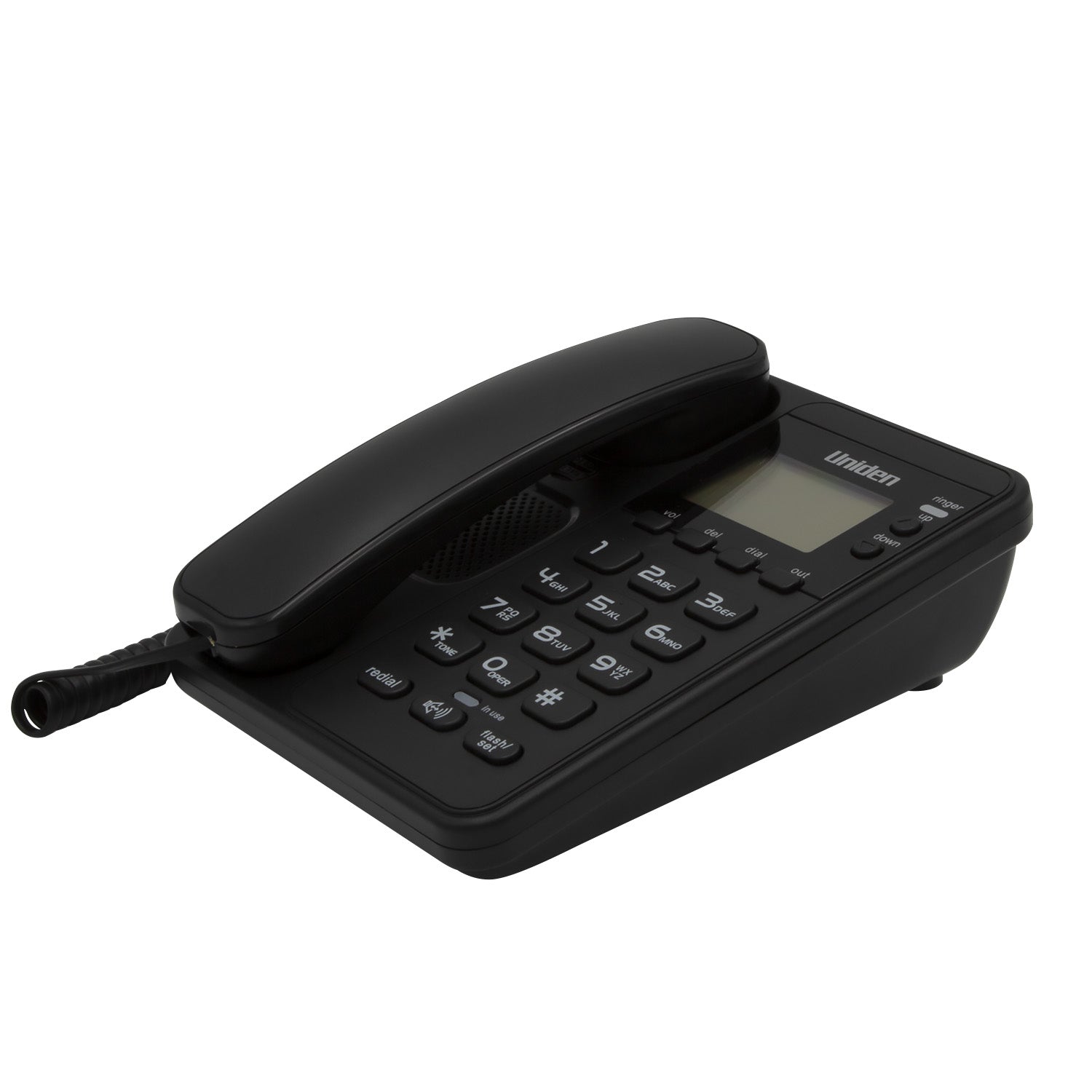 Telefono De Red Fija Sobre Mesa Uniden Con Manos Libre 6404