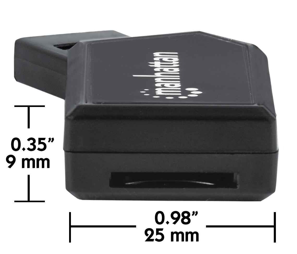 Lector De Memorias SD, Micro SD y MMC Manhattan 101677