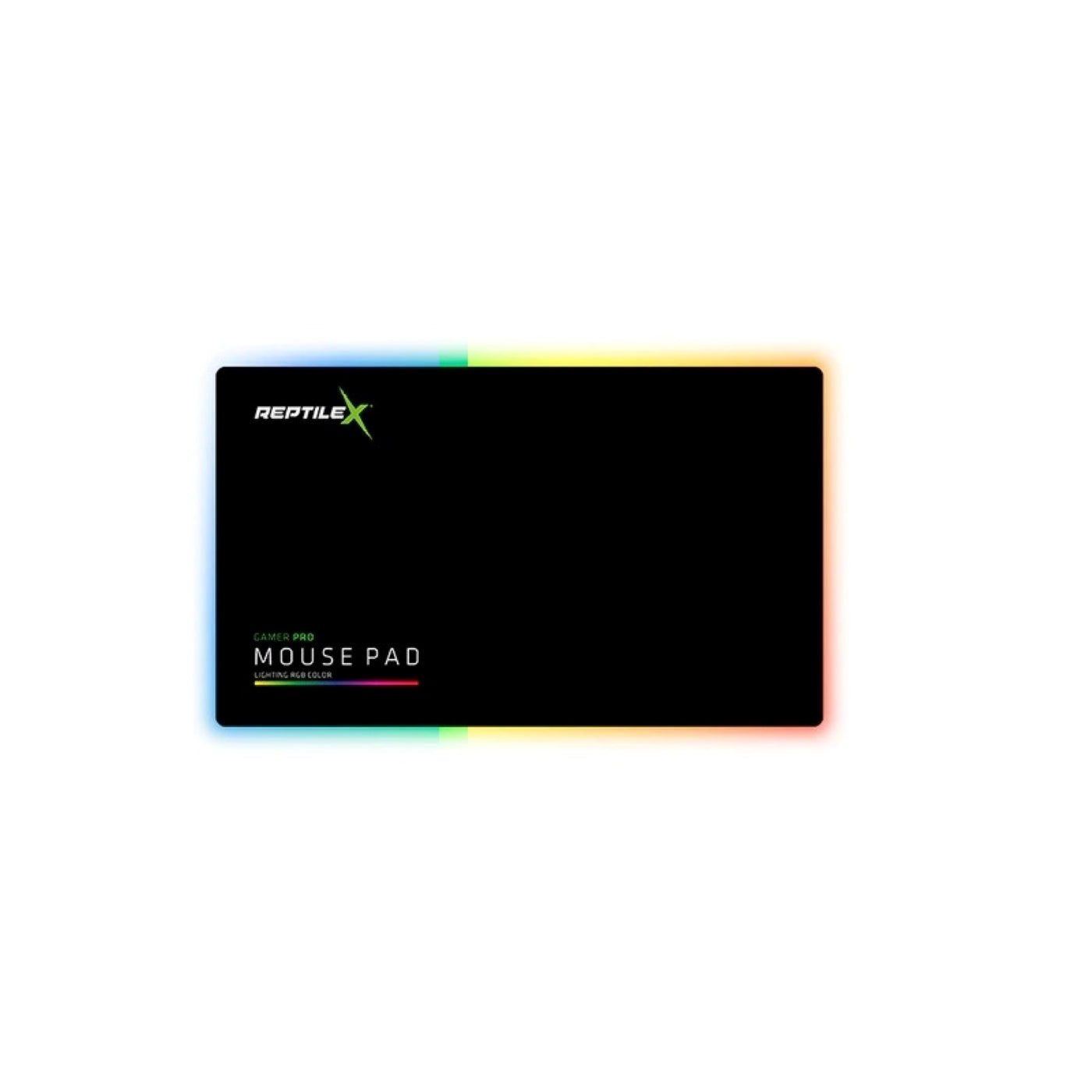 Mouse Pad Gamer Reptilex con IluminaciónRgb 250X350X4mm Rx0023