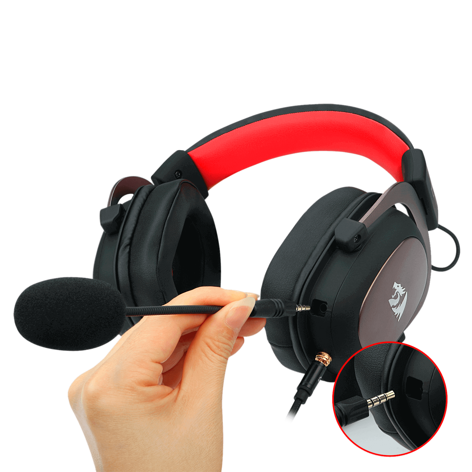 Audifonos Gamer Usb Redragon Zeus 2 Black Multiplataformas