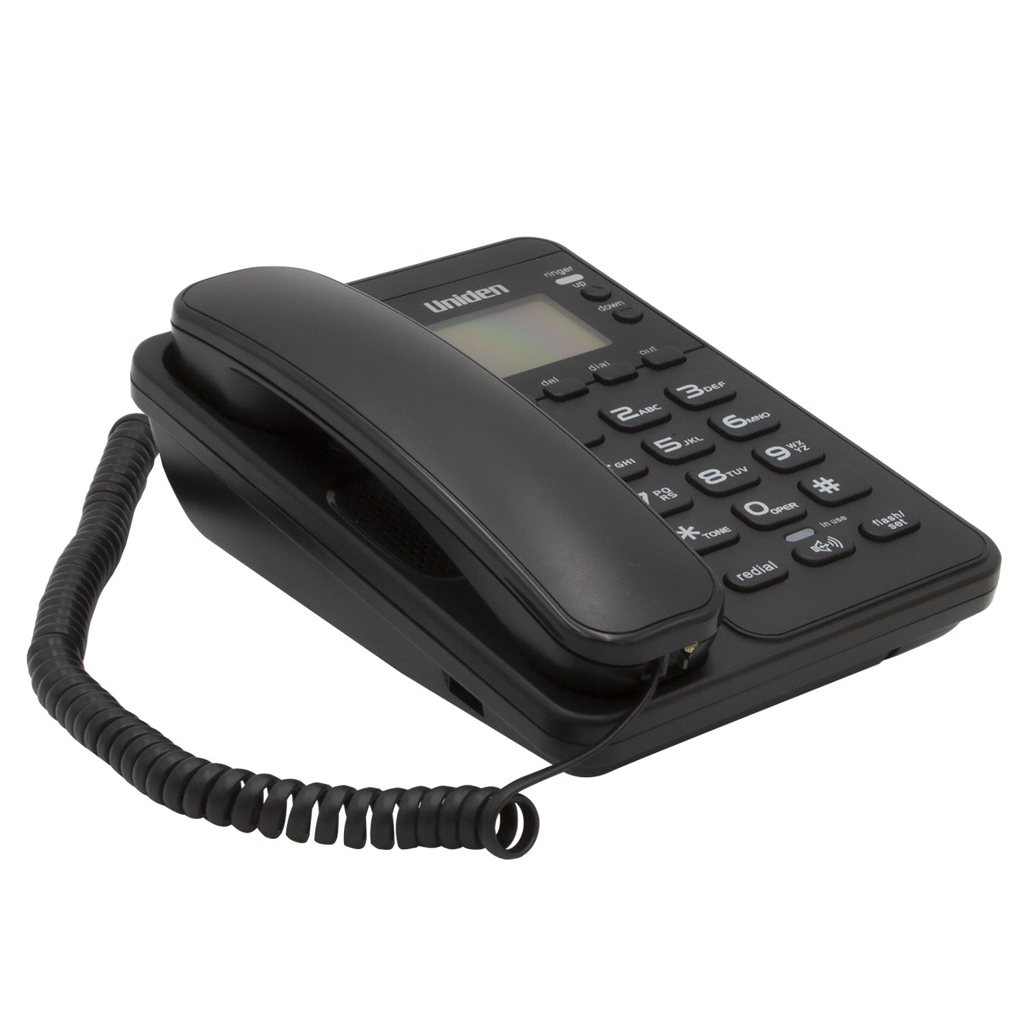 Telefono De Red Fija Sobre Mesa Uniden Con Manos Libre 6404