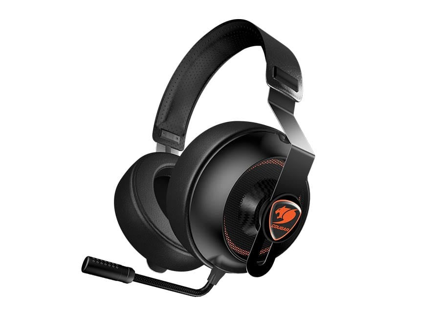 Audifonos Cougar Phontum Essential Black Multiplataformas