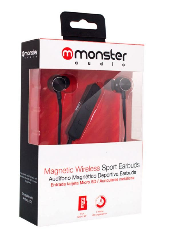 Audifono Monster Audio 718Bk Bluetooth