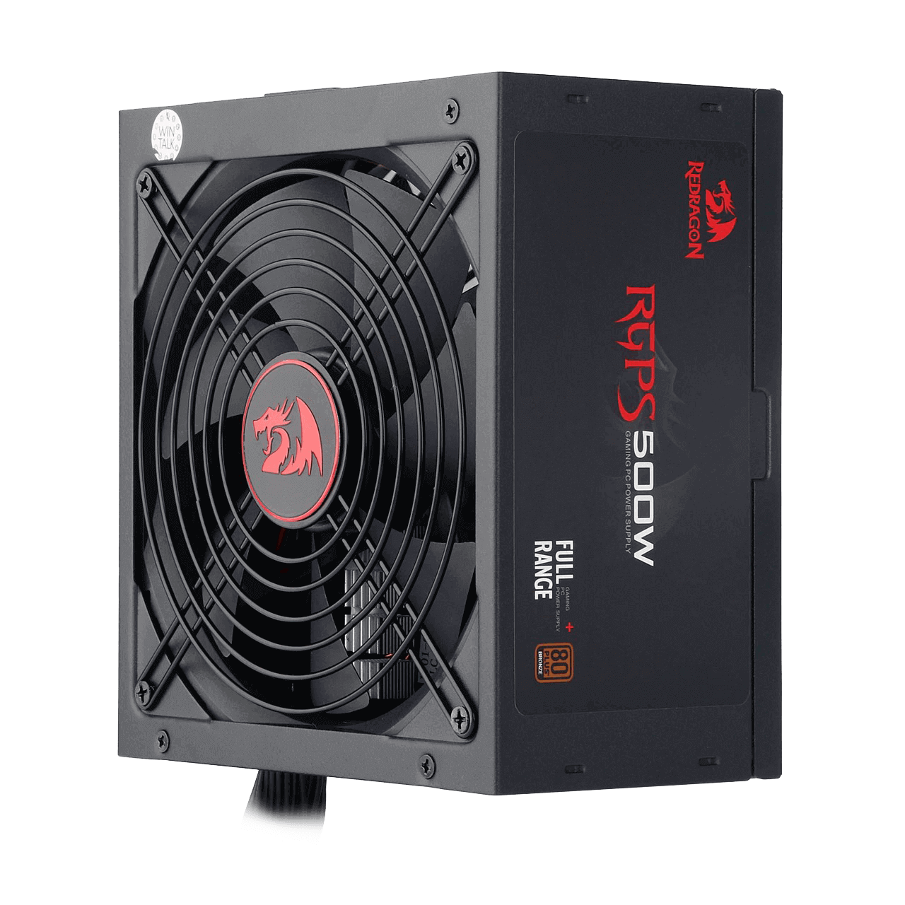 Fuente De Poder Gamer Redragon 500W 80 Plus Ultra Estable