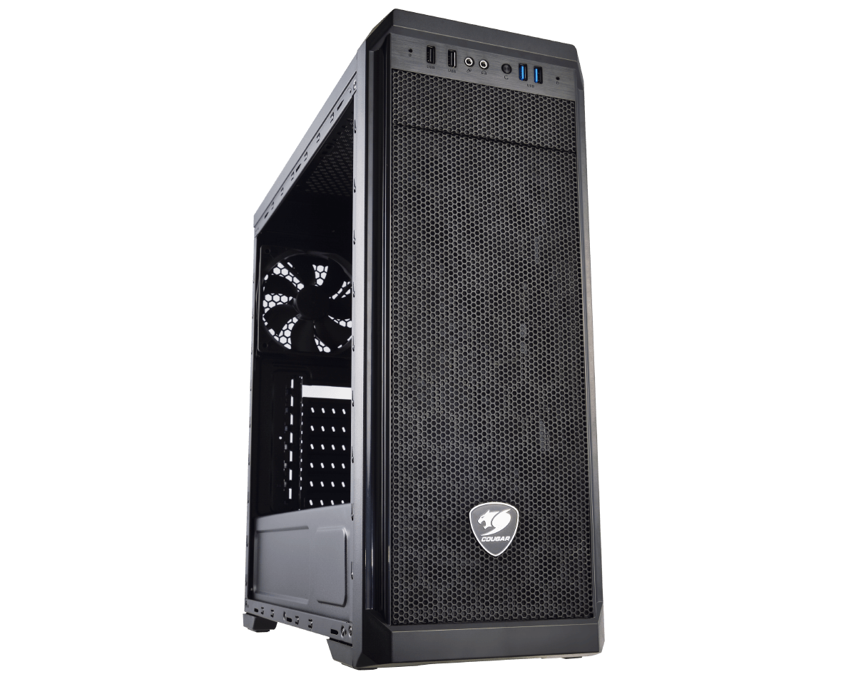 Gabinete Cougar Mx330-G con Vidrio Lateral Templado