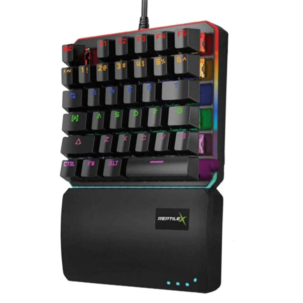 Teclado Gamer de una mano Mecanico RGB Backlighting Rx0015