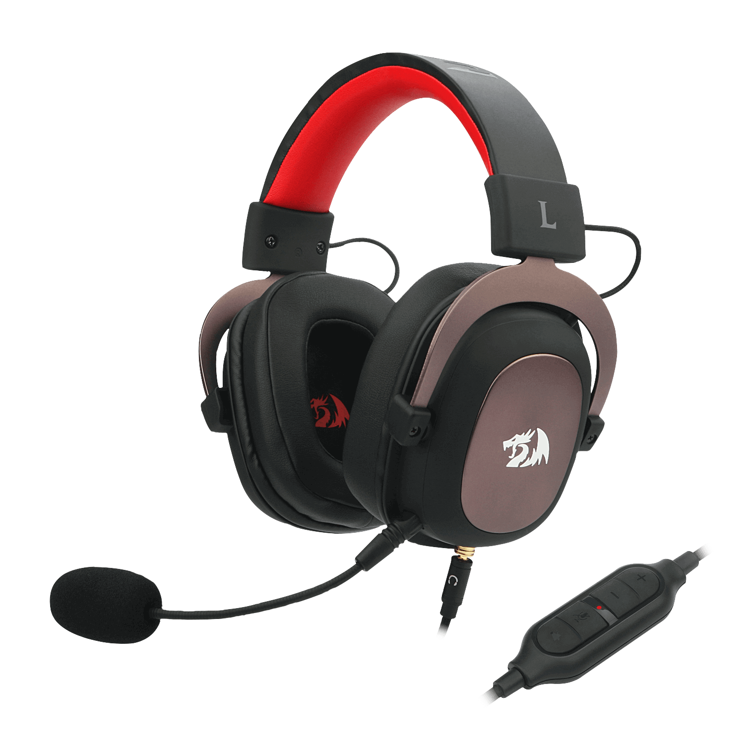 Audifonos Gamer Usb Redragon Zeus 2 Black Multiplataformas