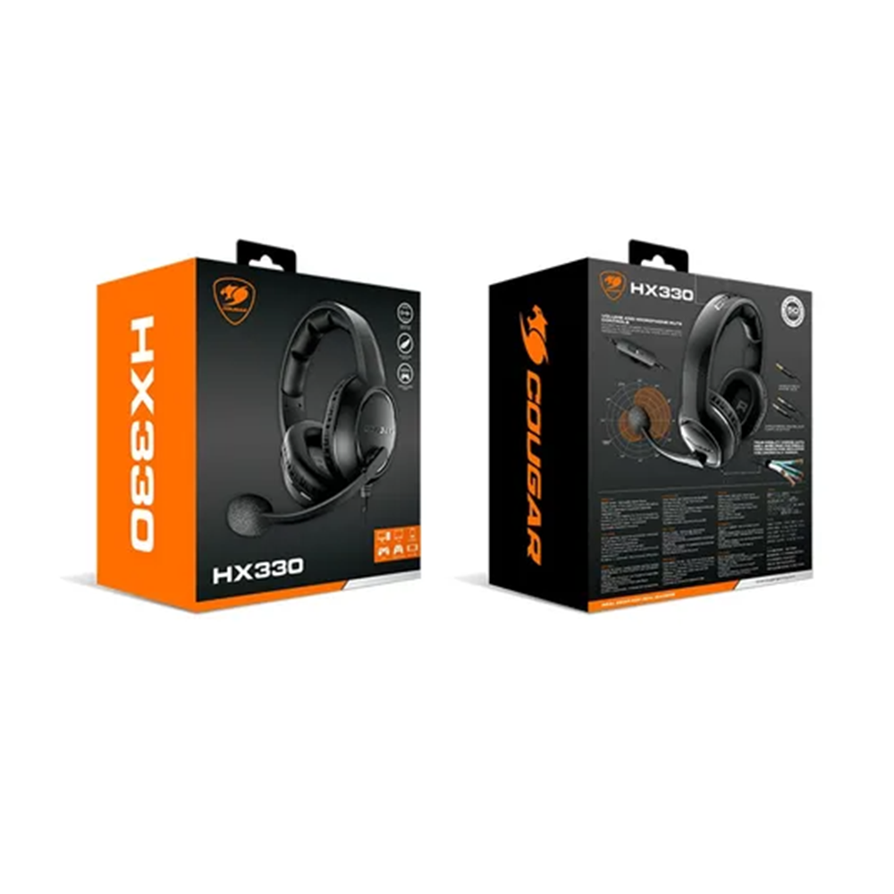 Audifonos Gamer 50mm Cougar HX330 Multiplataformas