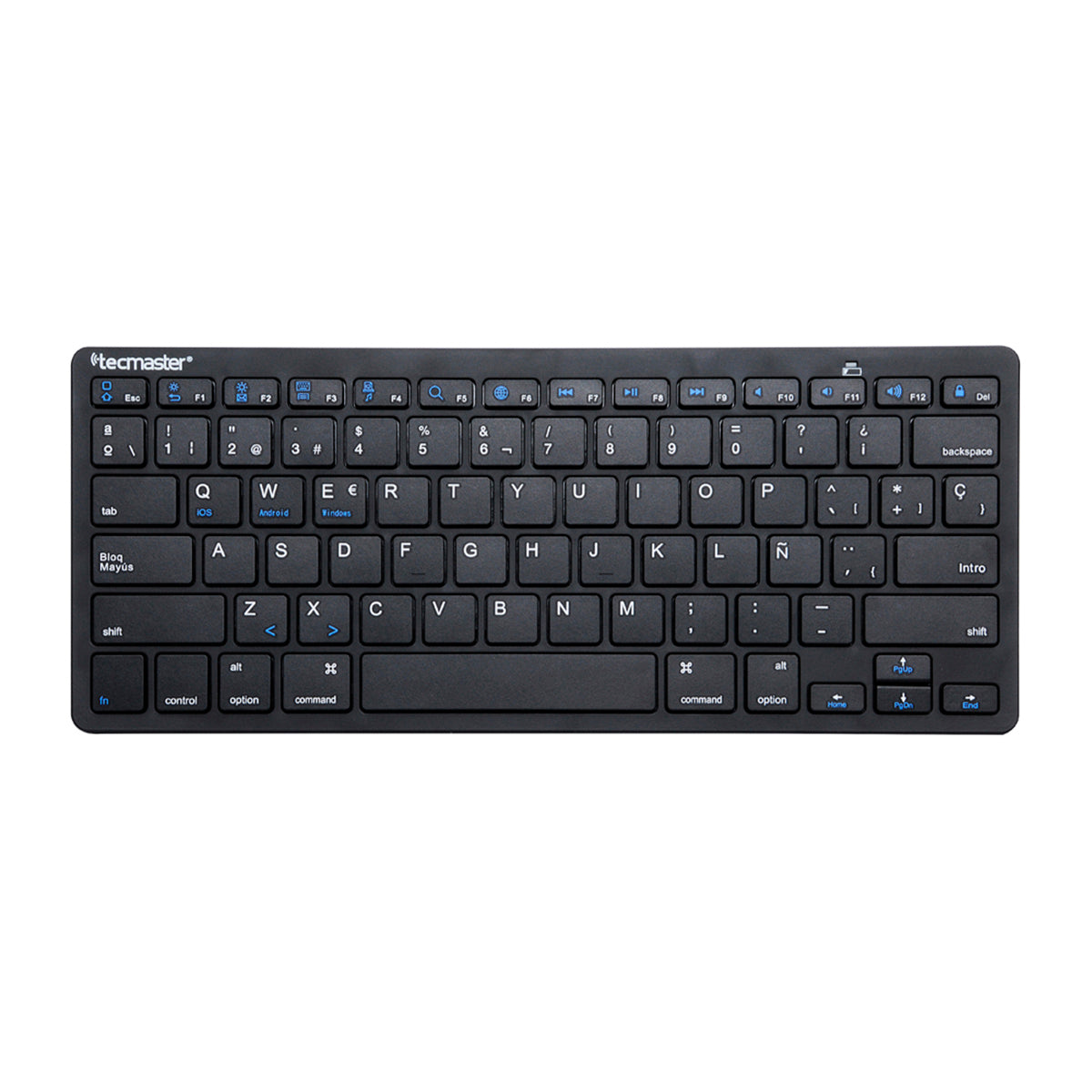 Mini Teclado Inalámbrico Bluetooth Flat Keys Ultra Compacto
