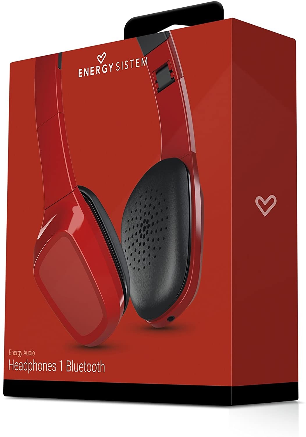 Audifono Energy Sistem Headphones 1 Bt Rojo 428359