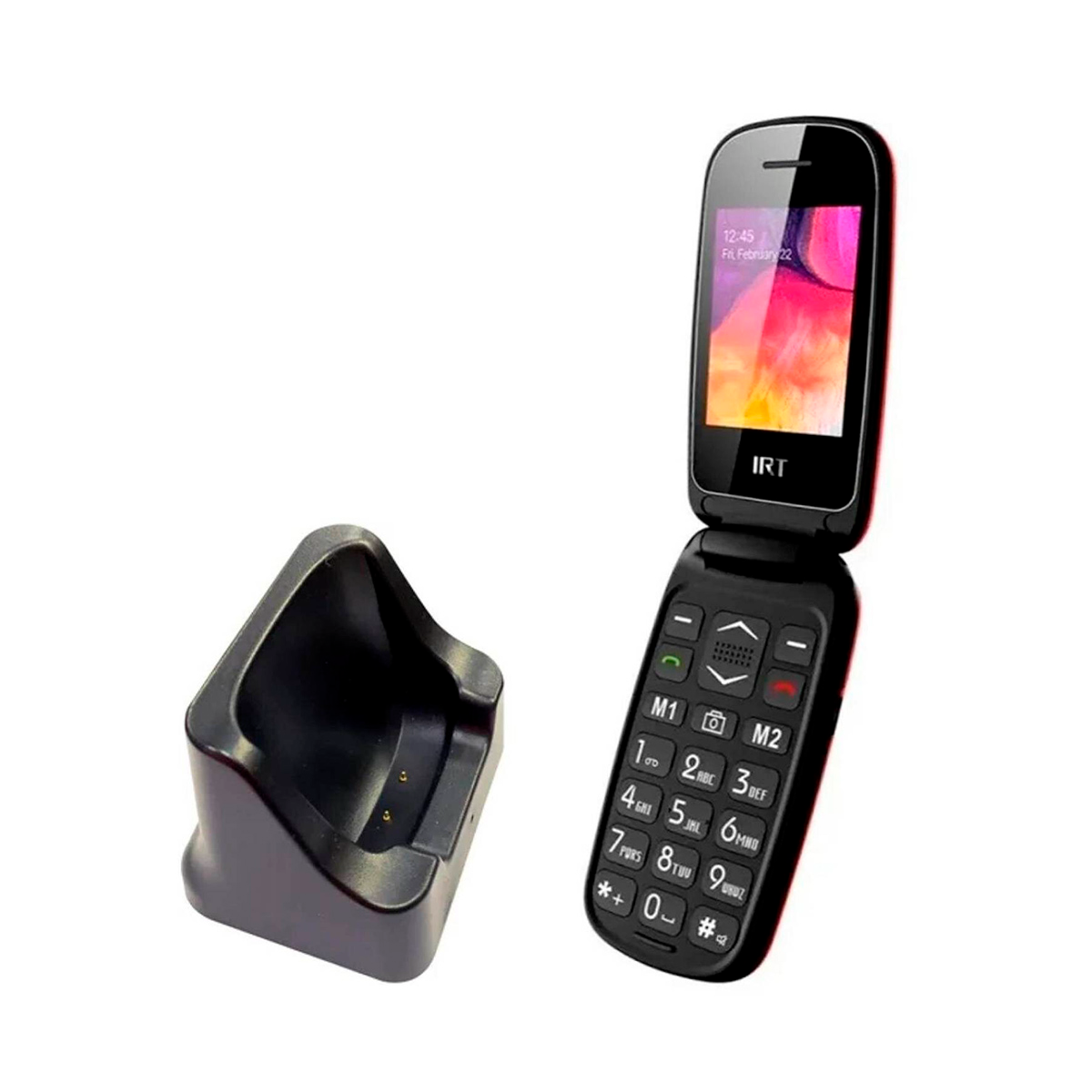 Teléfono IRT Senior S. O. S para Adulto Mayor Almeja 3G 420N