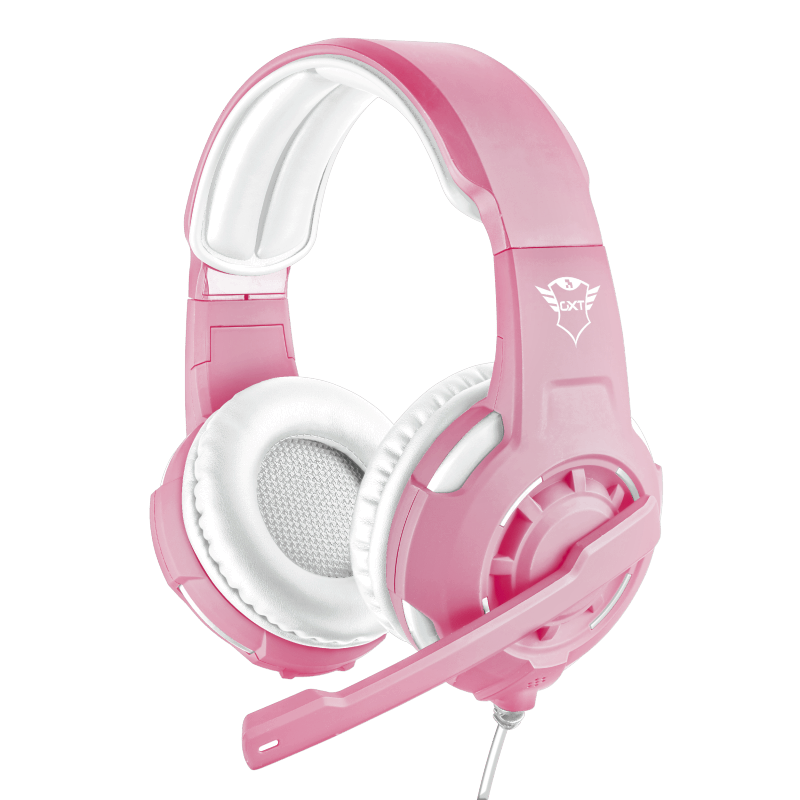 Audifonos Gamer Rosados Trust Radius Gxt 310 Multiplataformas