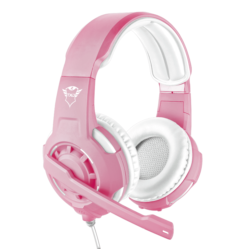 Audifonos Gamer Rosados Trust Radius Gxt 310 Multiplataformas