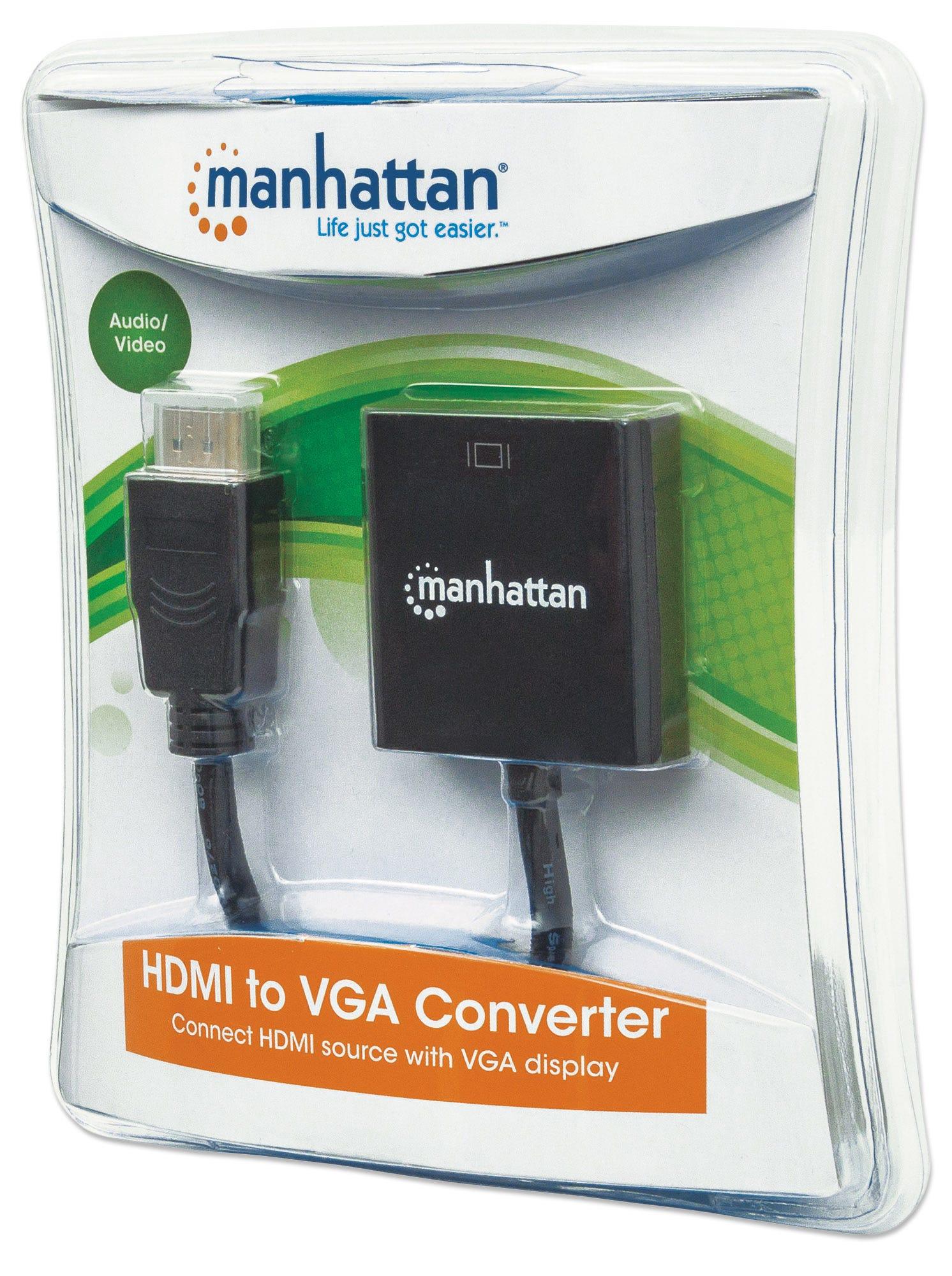 Conversor Hdmi A Vga Manhattan 151436