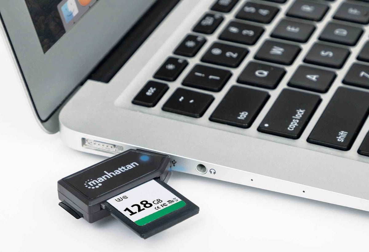 Lector De Memorias SD, Micro SD y MMC  Manhattan 101677