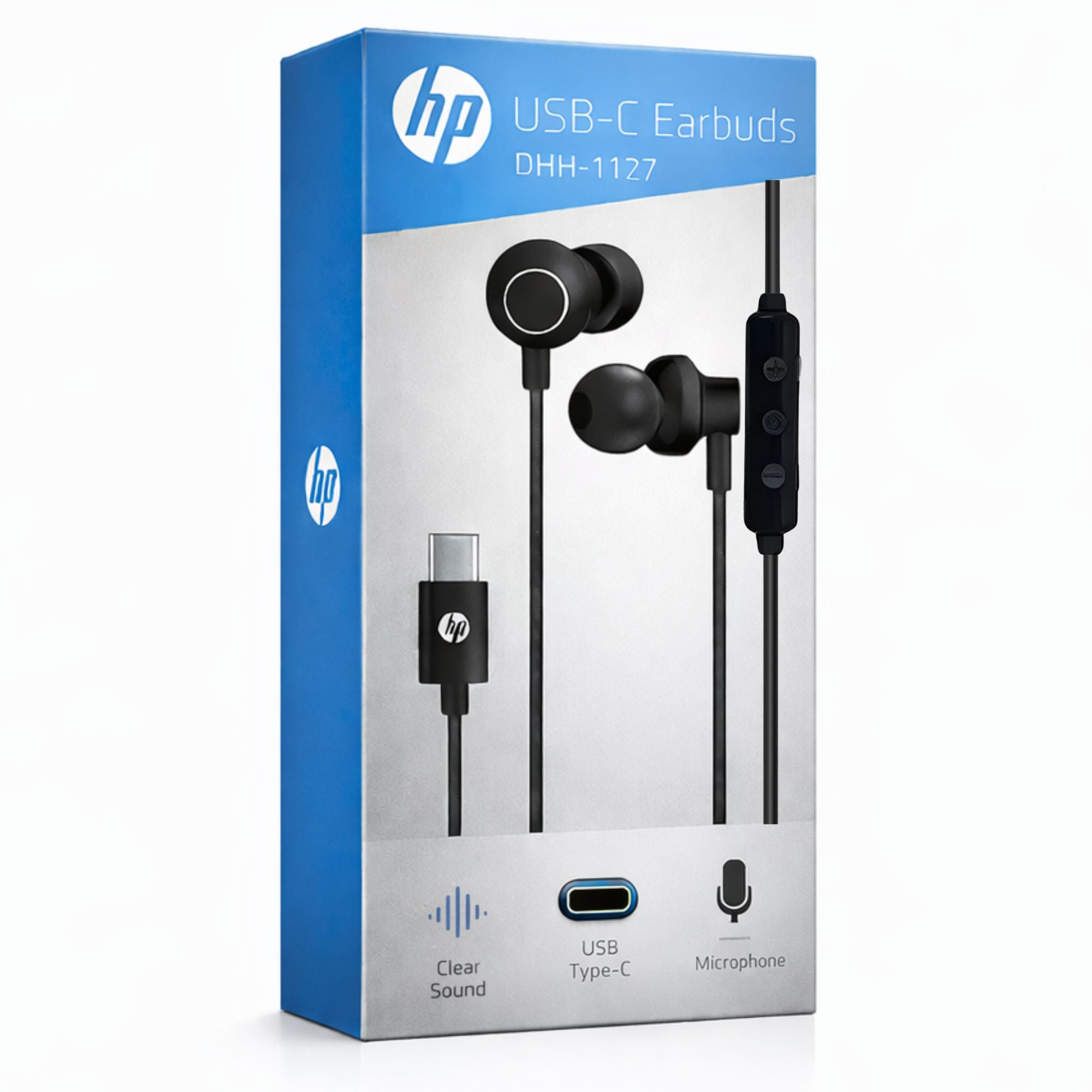 Audífonos HP USB-C con Manos Libre High Bass 1.2m DHH-1127