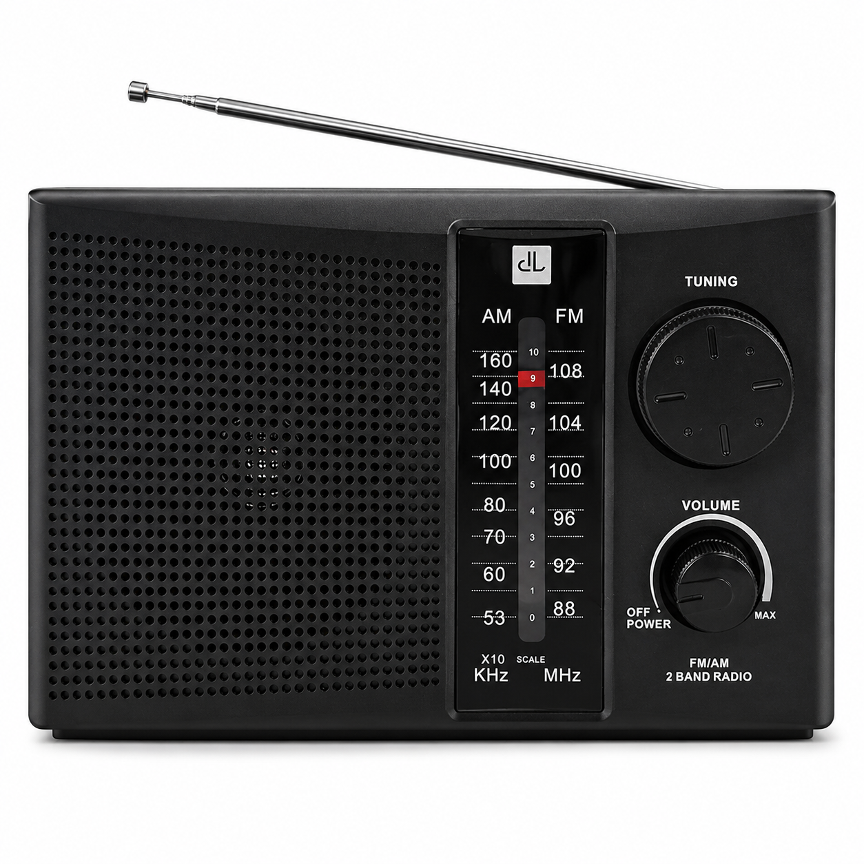 Radio Portatíl Recargable y a Pilas Multibandas AM/FM / SW