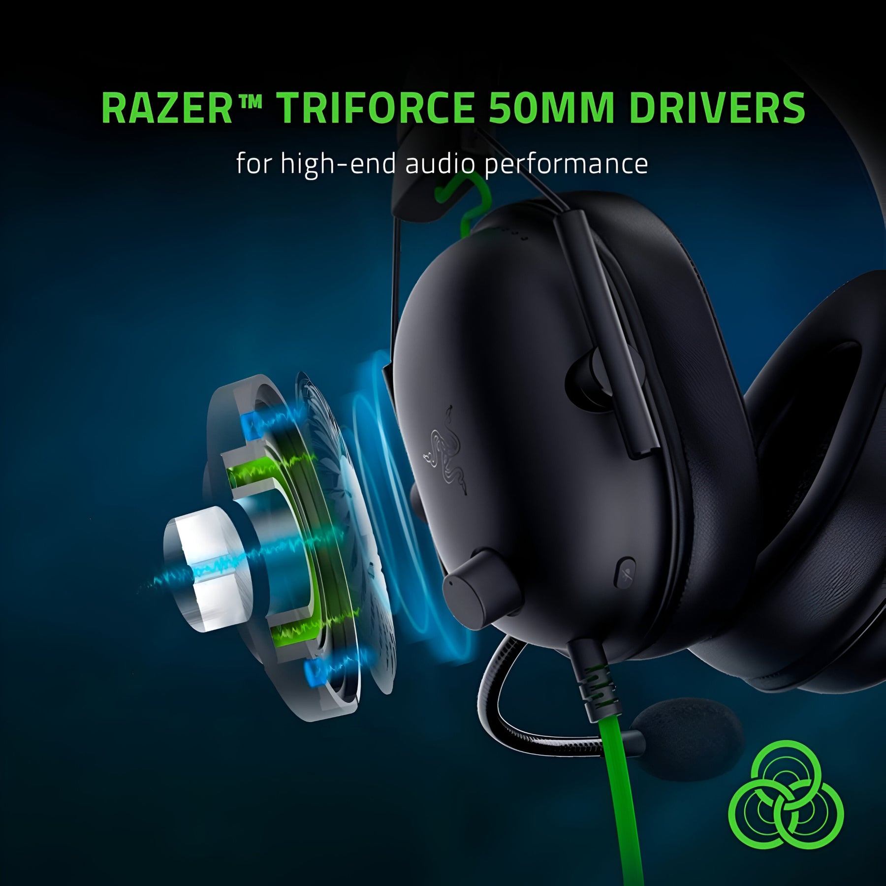 Audifonos Gamer Razer Black Shark V2 X Audio 7.1 Pc Ps4 Xbox