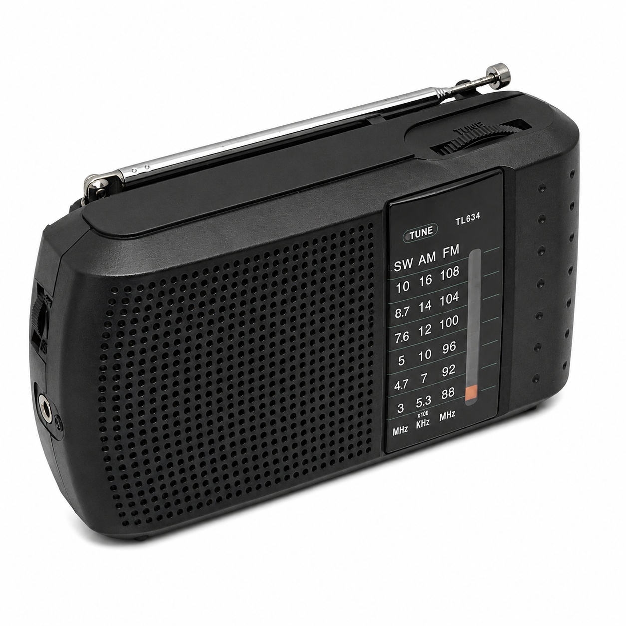 Radio Portátil de Bolsillo Multibandas AM/ FM / SW TL634