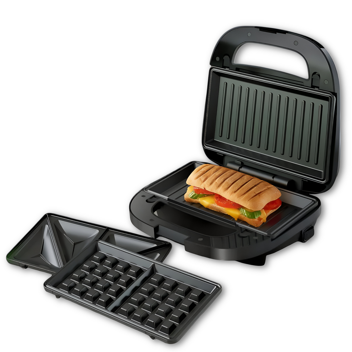 Sandwichera Philips HD2350 (3en1) con Platos Intercambiables