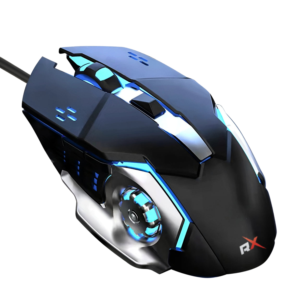 Mouse Gamer Reptilex 5 Botones Retroiluminado RX0005 3200DPI